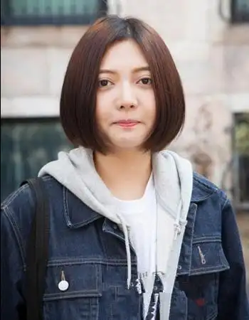 9款适合脸大妹子的短发, 清爽显瘦就这么简单