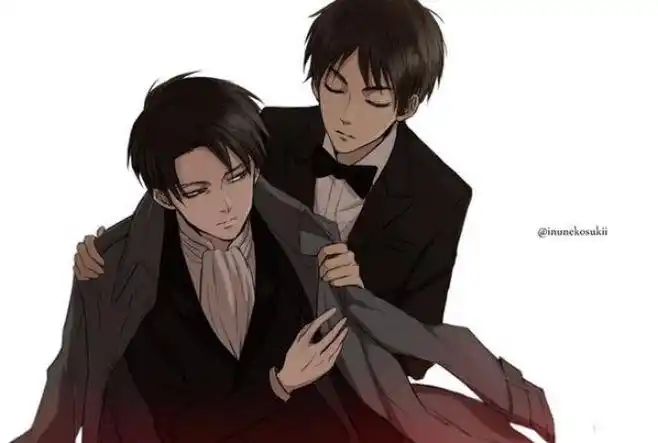 进击的巨人 利威尔和艾伦