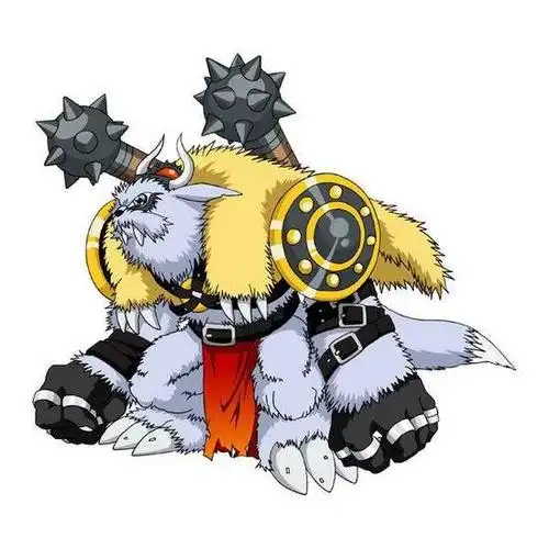 而祖顿兽就是其中城户助(阿助)的搭档数码兽.