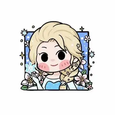 迪士尼头像q版小公主高清超萌可爱迪士尼公主图片头像q版