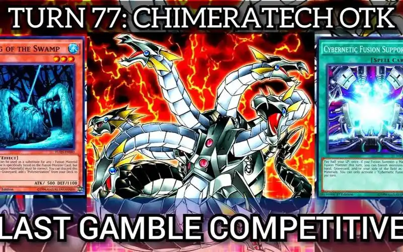 【游戏王决斗链接】奇美拉聚合终结龙otk!