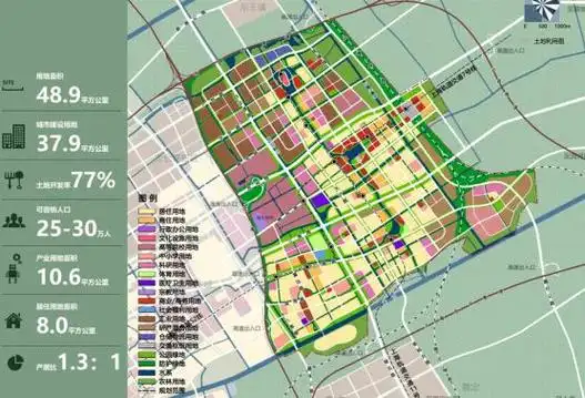 太仓市娄江新城概念性城市设计方案征集二