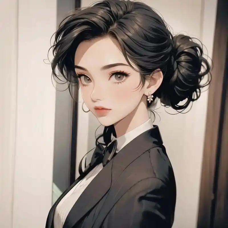 女生头像95复古港台西装系列94.