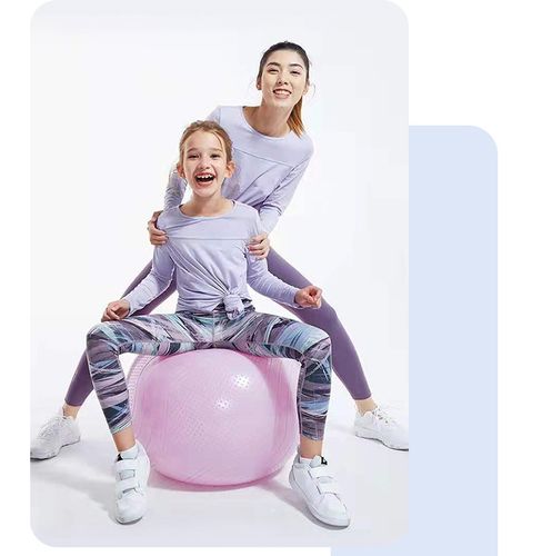 儿童瑜伽裤女童速干瑜伽服套装女孩运动健身形体服夏季外穿裤亲子