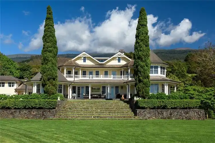 茂宜岛海景豪华度假庄园别墅占地23英亩