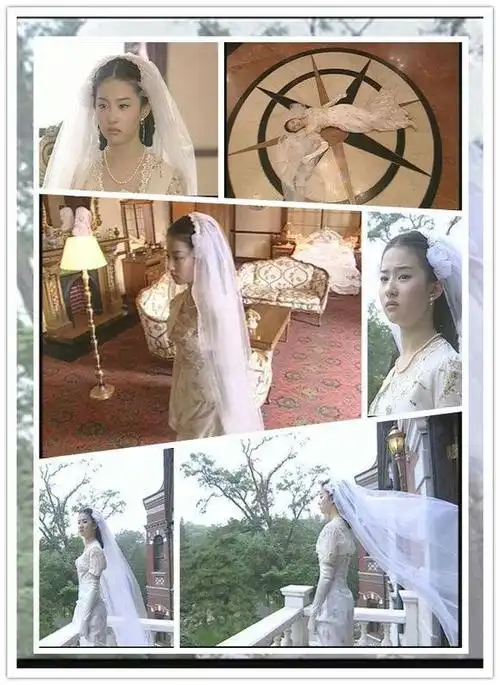 二号白秀珠由刚出道的刘亦菲饰演,剧中每一套造型都非常美,来盘点下吧