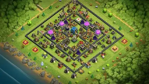 12本12本无敌阵容,部落冲突阵型分享,12本12本无敌阵容分享链接,12本