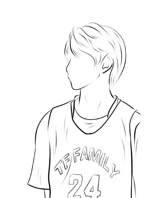 无偿966566#线稿  #刘耀文  #约稿