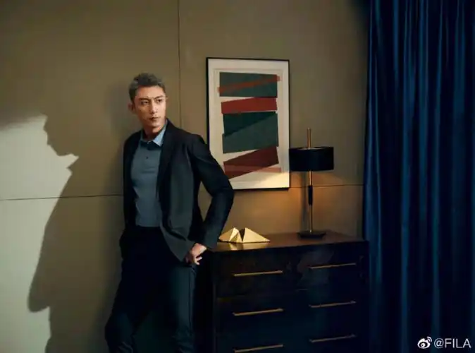 黄景瑜fila时尚运动代言人