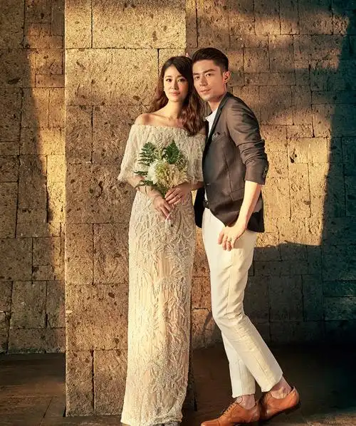 林心如婚纱照片霍建华林心如图片