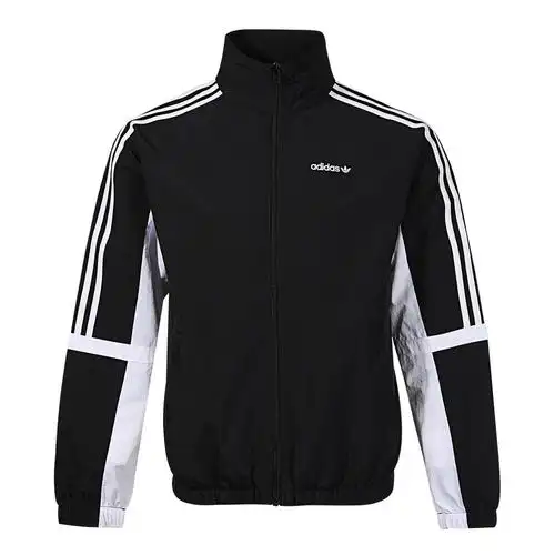 adidas阿迪三叶草男子运动服防风立领梭织运动外套gd2089