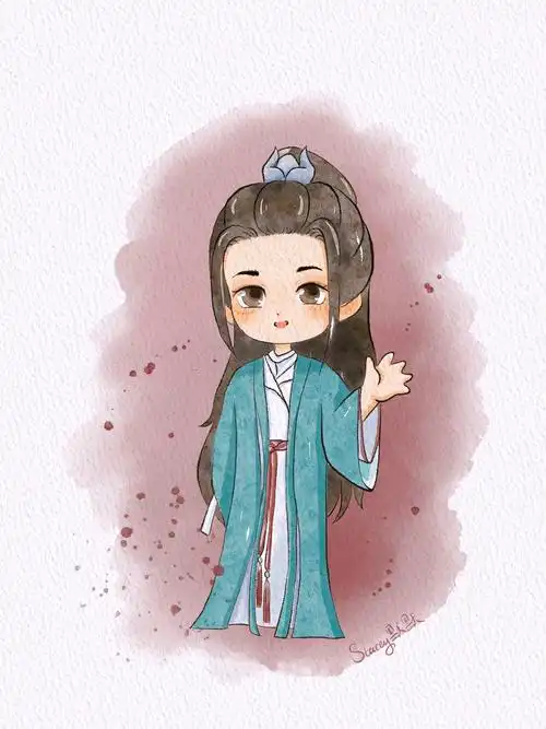 温客行周子舒手绘q版头像