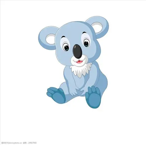 卡通手绘动物矢量文件