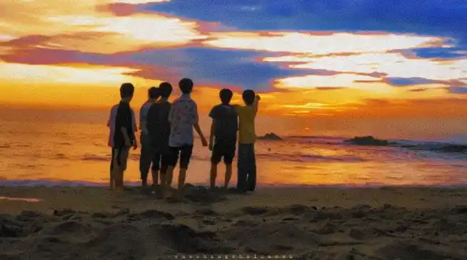 破竹之势#91埋下愿望的海边78@时代少年团all禁丨拿图评论丨长按