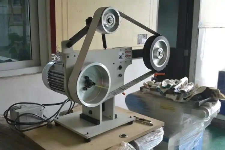 金属不锈钢立卧两用砂带机弧面打磨拉丝机台式抛光机勺子磨光机