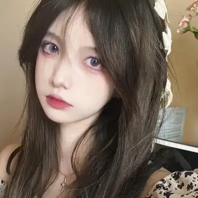 ins甜美优质森系真人女生头像