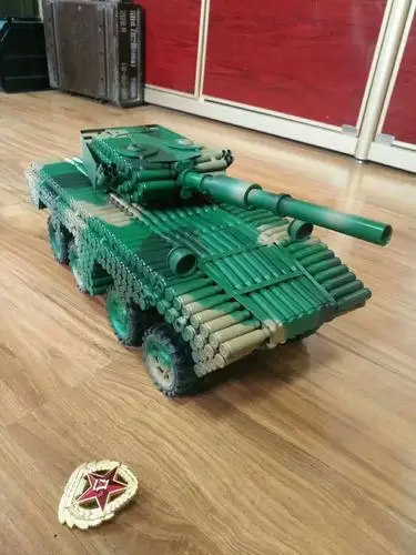 军事模型 大型子弹壳工艺品摆件 创意手工装饰品 部队军人礼品