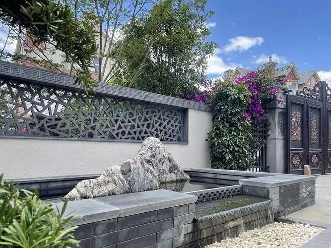 高黎贡中式庭院景观|空间|景观设计|宜嘉空间设计杨辅_原创作品-站酷