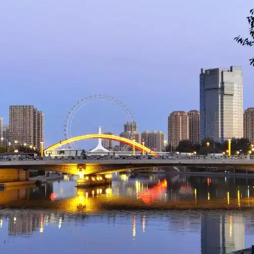 天津海河风景61中国612021年10月27日619