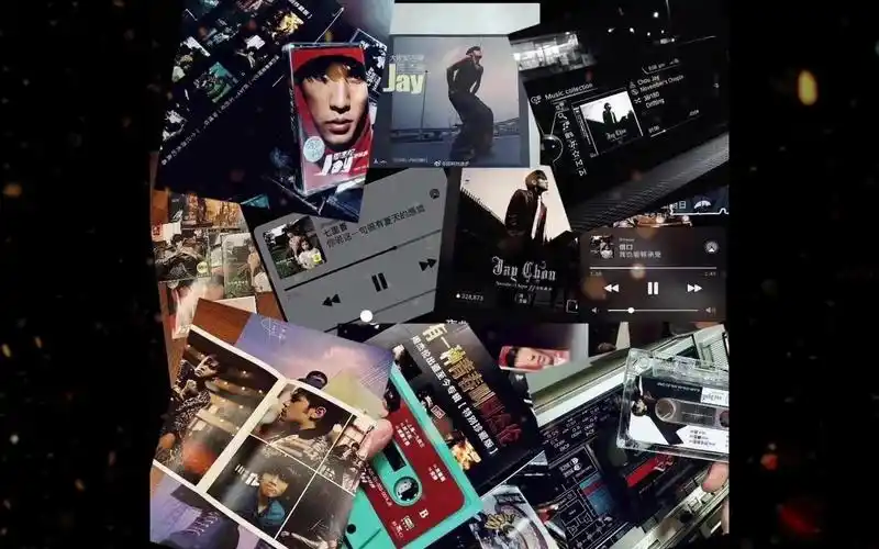 周杰伦拼接壁纸合集,90后深刻的卡带记忆