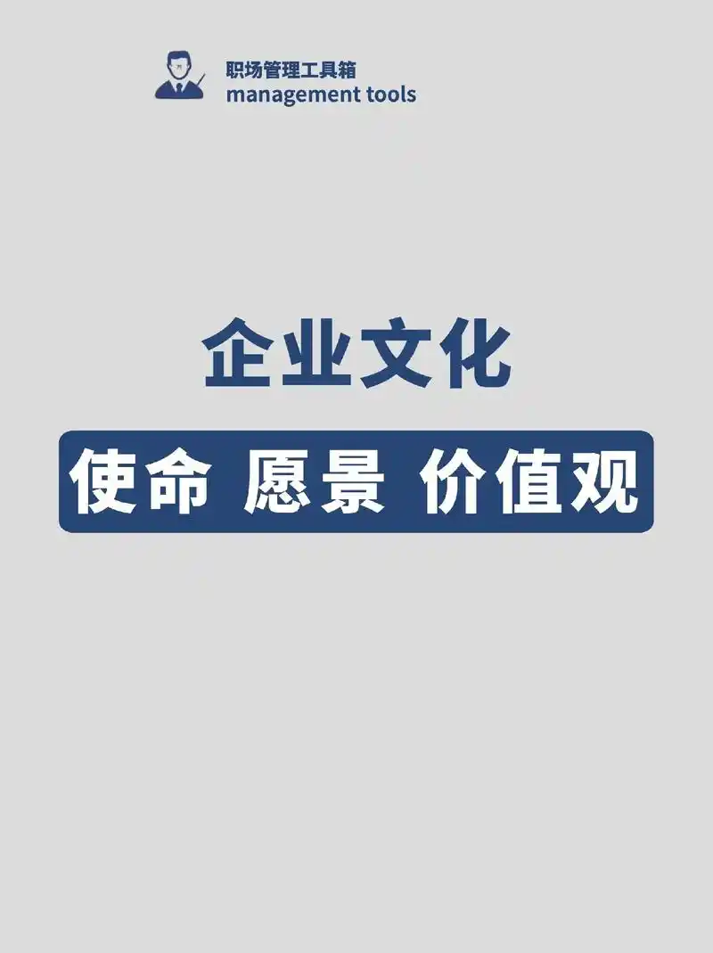 4张图讲清楚使命愿景价值观.#企业管理 #管理 #商业 #干 - 抖音