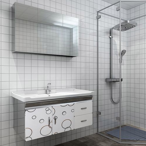 toto不锈钢卫浴室吊柜柜组合洗手池洗脸现代简约卫生间厕所洗漱台盆