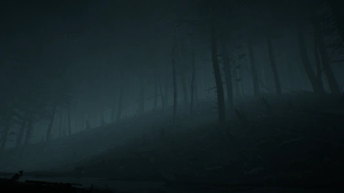 恐怖游戏动画场景图片桌面壁纸