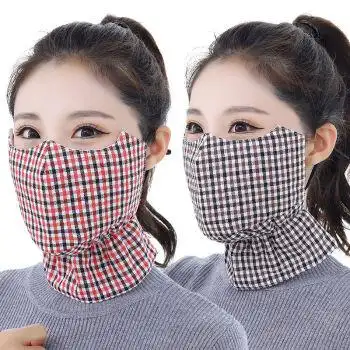 优桓 女士冬季口罩口罩女冬季保暖寒尘加厚大可水洗全包高颜值立体