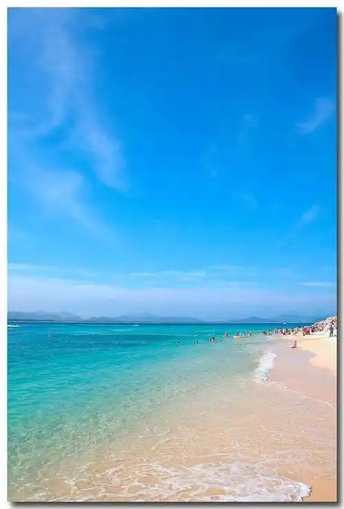 碧海蓝天,阳光沙滩,梦中向往的地方