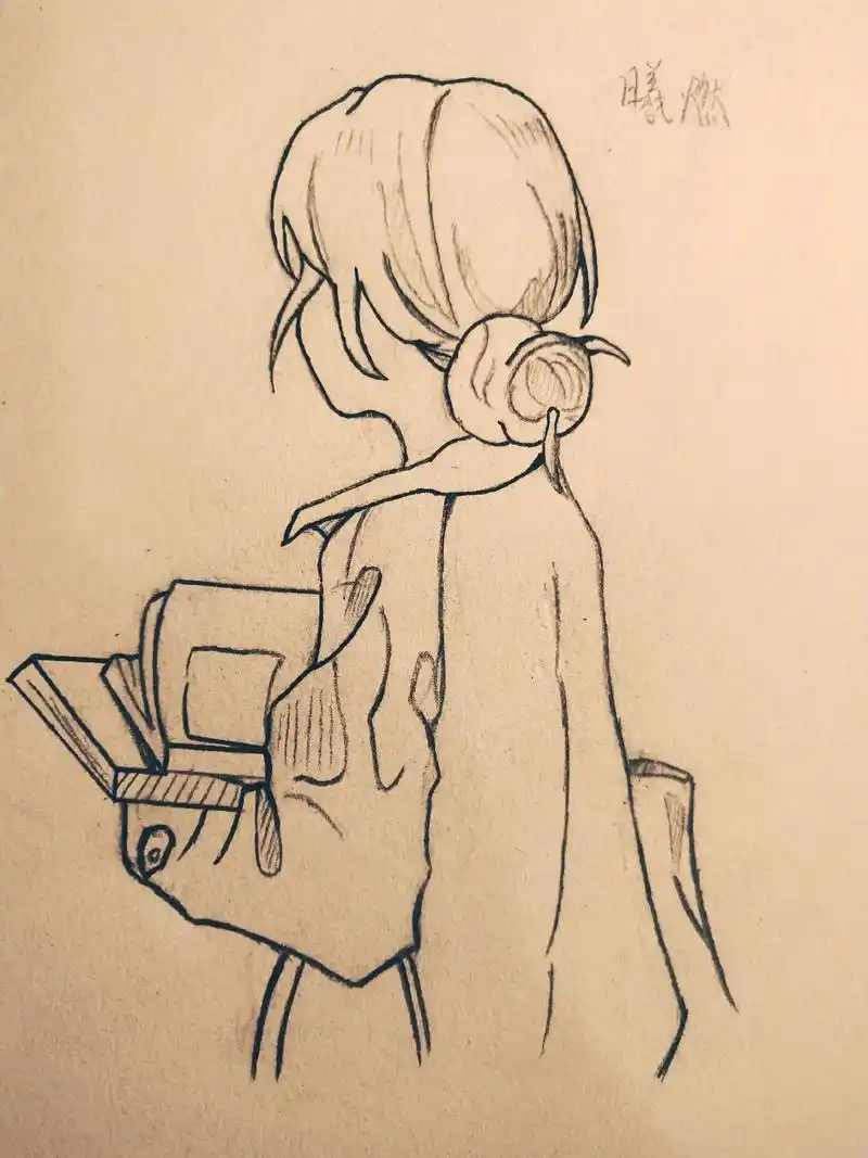 抖音图文来了 家人们跟着步骤画贼简单#临摹 #手绘 #宝藏 - 抖音