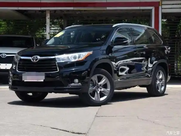17款丰田汉兰达豪华版两驱七座二手车拿到手的时候车子已经