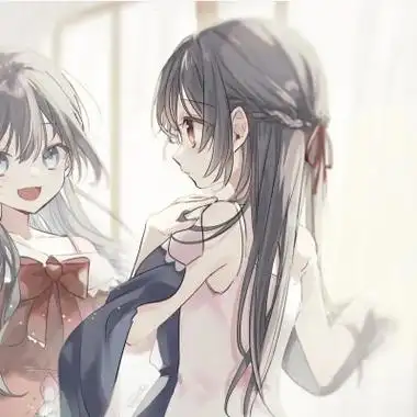 稀有闺蜜头像一左一右