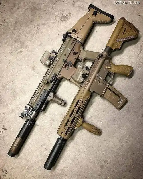 轻武器欣赏现代步枪越来越帅颜值高性能还好