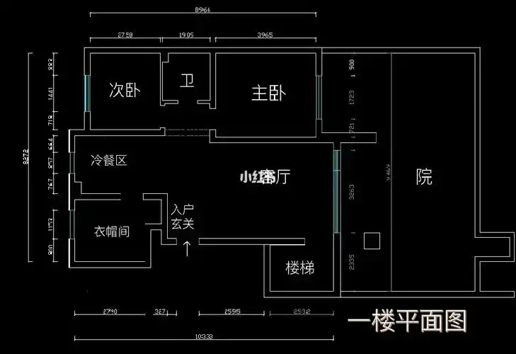 我的小家平面图