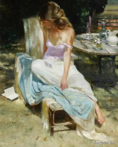 俄罗斯艺术家油画人物作品(俄罗斯画家弗拉基米尔人体油画里的美女)