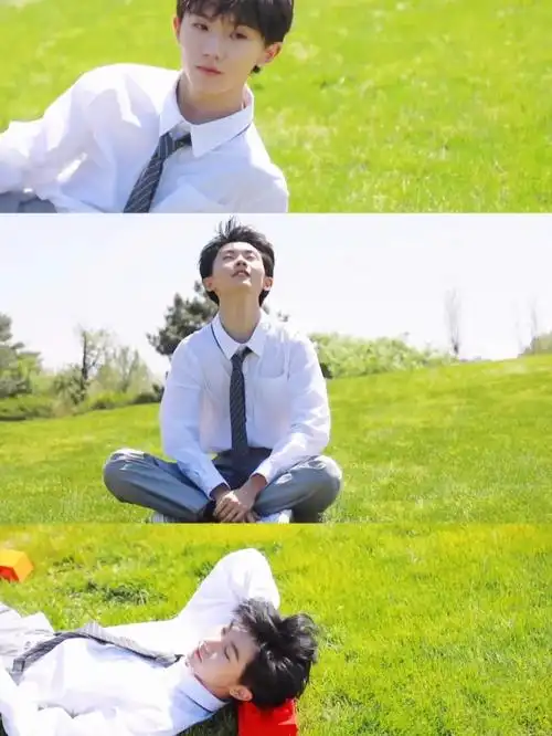 tnt时代少年团  花儿与少年三宫格壁纸