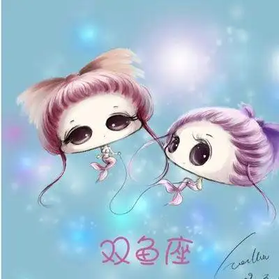 双鱼座头像女生版背影_头像图片_扣扣乐园