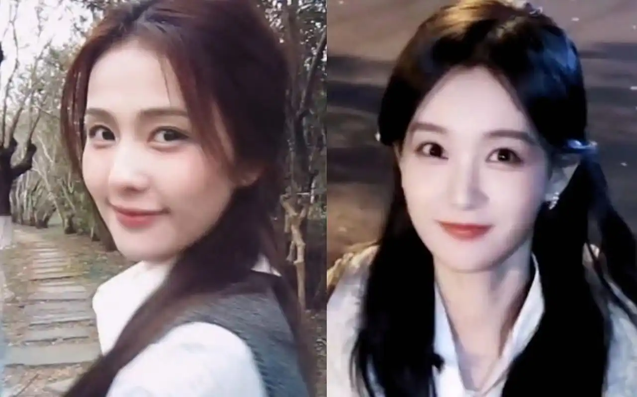 "笑起来好看的是白鹿,笑起来甜美的是李一桐"【白鹿x李一桐】