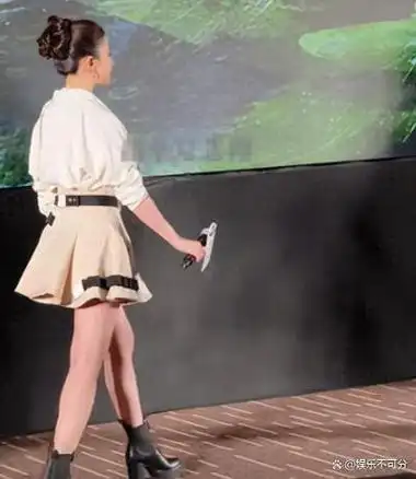 刘亦菲新作发布会生图曝光,腿部线条引热议,网友:目测110斤