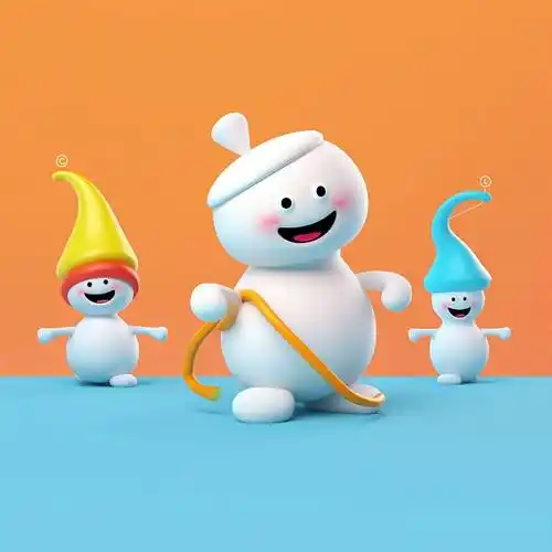 原创卡通吉祥物形象3d设计c4d设计ip形象设计