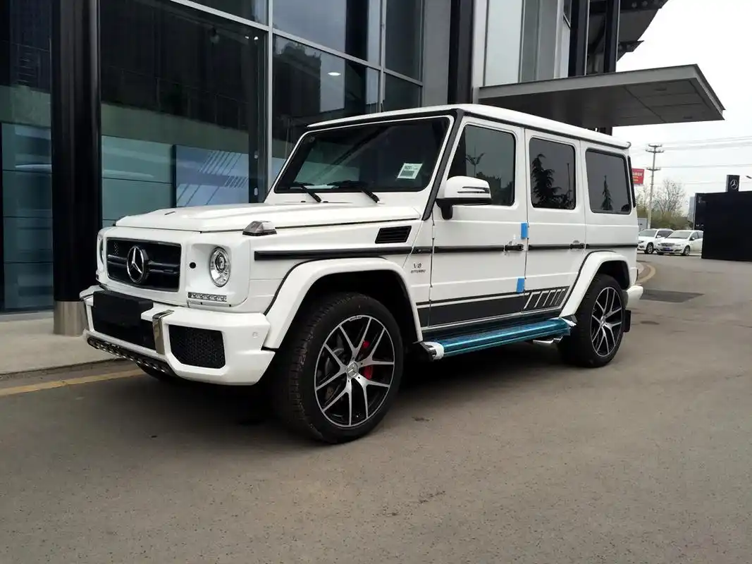 奔驰g63 amg edition 463 白外棕内 含消费税加28万