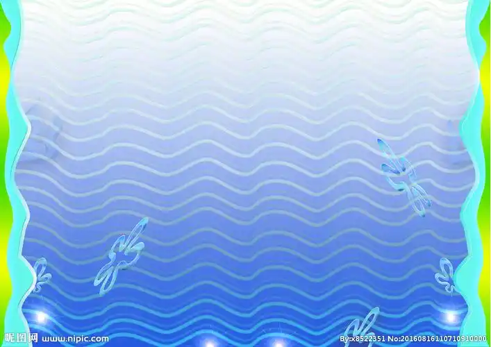 抽象海底淡蓝色背景图片