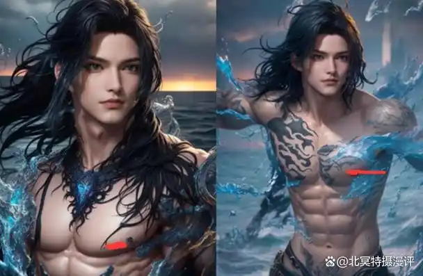 斗罗大陆:六大猛男被真人化,唐三展露八块腹肌,唐昊肌肉感爆棚