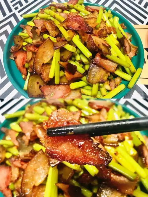 家常菜中最爱莫过于炒腊肉!