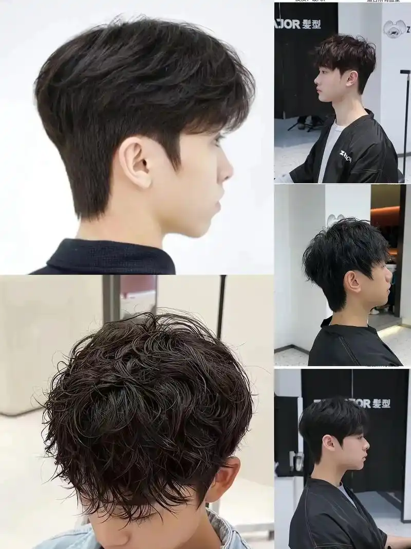 男生过年必备9499款烫发.