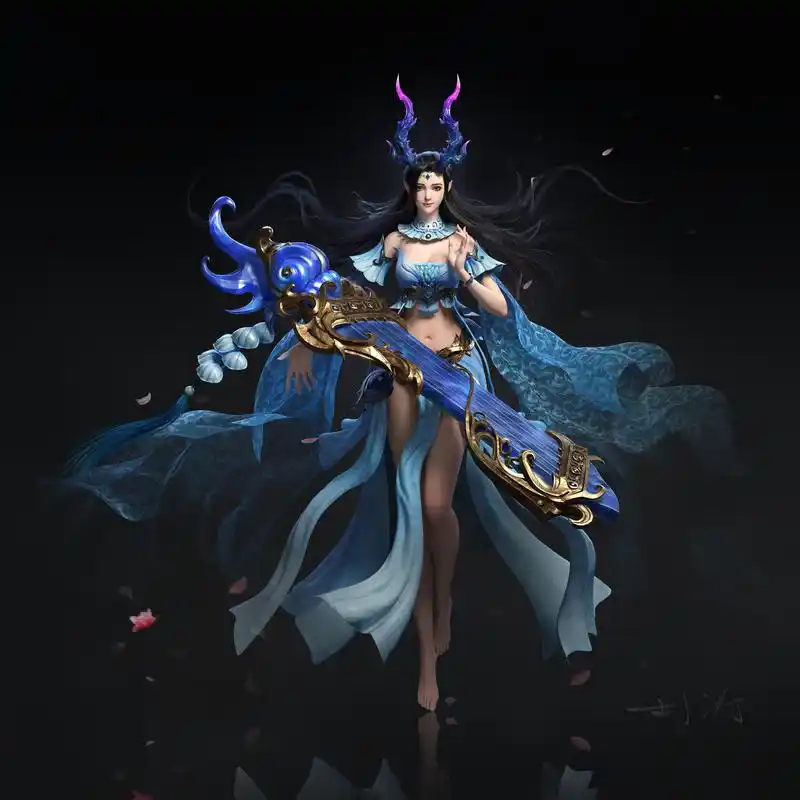 一组质量相当高的3d人物模型作品!部分作品和照片简直难分真伪!