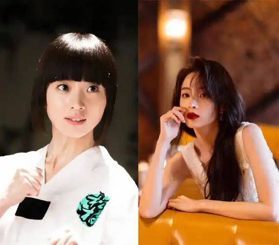 同是寡淡脸转型港风,周冬雨土妞变霸总,鞠婧祎堪称"改头换面"_胡冰卿