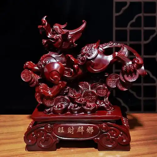 旺财貔貅摆件大号聚财皮丘办公室收银台开张新店铺开业树脂工艺品