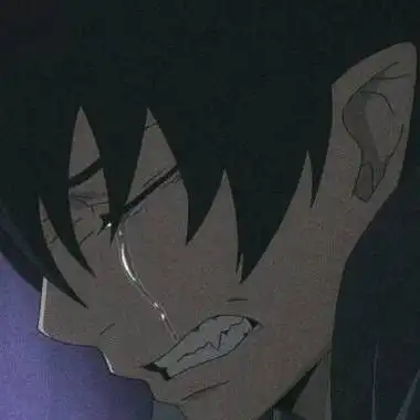 动漫男生头像伤感