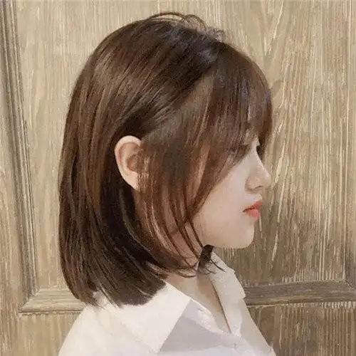 学会就能变成小瓜子哦|斜刘海|短发|空气刘海_网易订阅